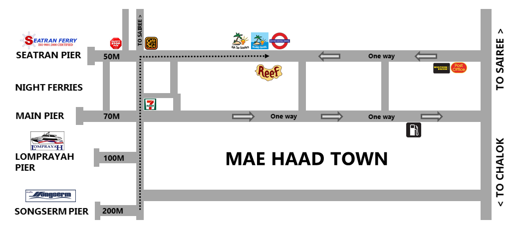 How to Get to Koh Tao Central Hostel